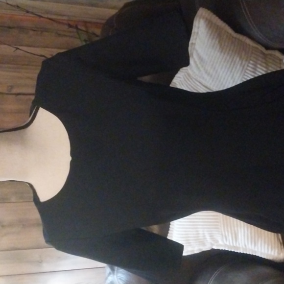 Land’ End Ponte Sheath Dress, Navy, 6P - Picture 2 of 10